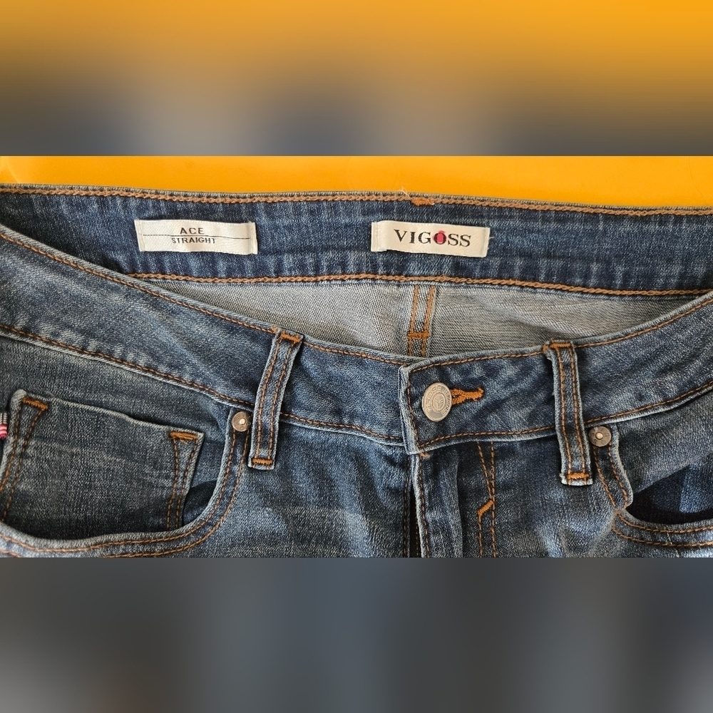 Vigoss Women's Blue Bootcut Jeans-Size 32 - Picture 2 of 7